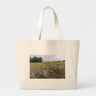 grey cloud dunes and pine bluff overlook large tote bag