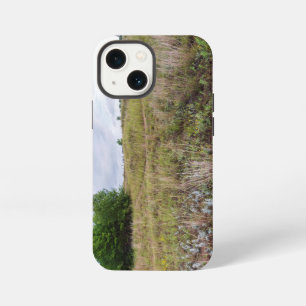 grey cloud dunes prairie landscape iPhone 13 mini case