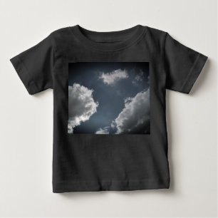 Grey clouds baby T-Shirt