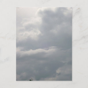 Grey Clouds Postcard