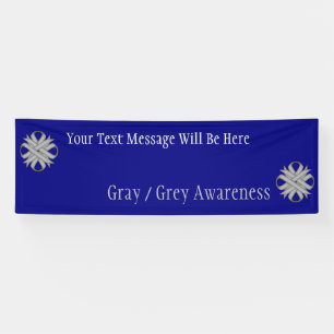 Grey Clover Ribbon by Kenneth Yoncich Banner