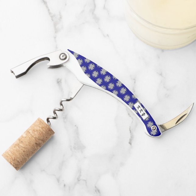 Grey Clover Ribbon by Kenneth Yoncich Corkscrew (Front)
