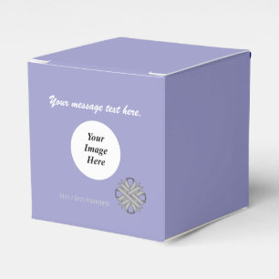 Grey Clover Ribbon Template by Kenneth Yoncich Favour Box