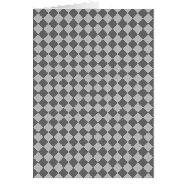 Grey Combination Diamond Pattern by Shirley Taylor (Front)