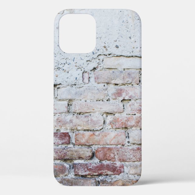 Grey concrete bricks wall Case-Mate iPhone case (Back)