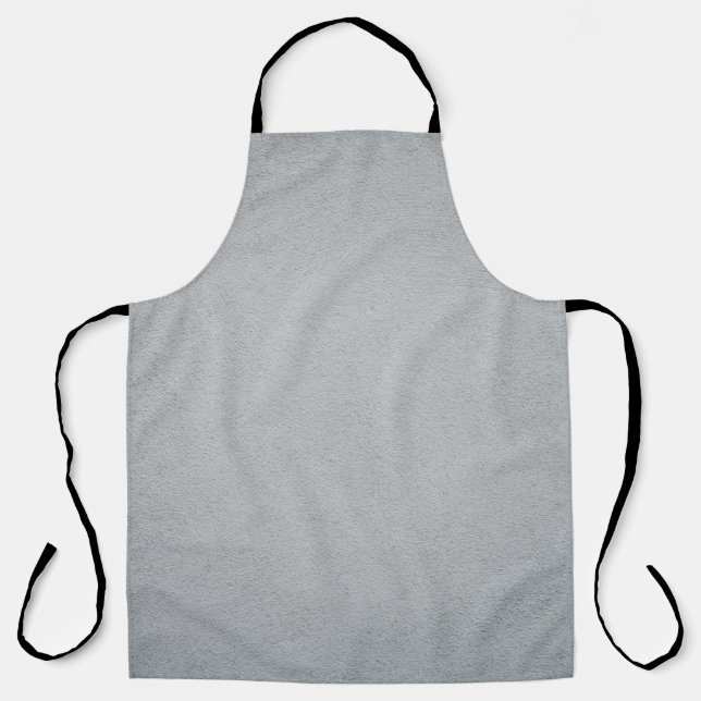 Grey concrete painted wall apron (Front)