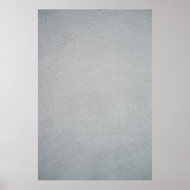 Grey concrete painted wall poster (Front)