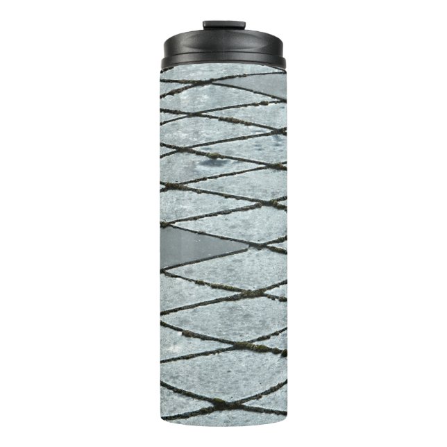 Grey concrete pavement thermal tumbler (Front)