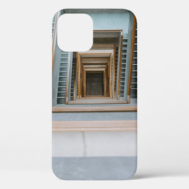GREY CONCRETE STAIRCASE DURING DAYTIME Case-Mate iPhone CASE (Back)
