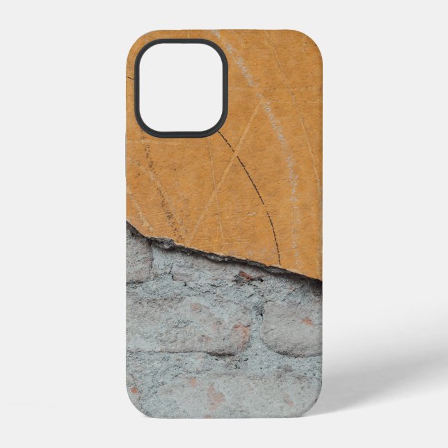 Grey concrete surface iPhone case (Back)