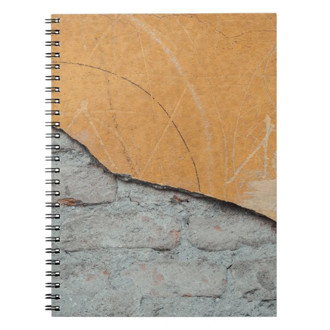 Grey concrete surface notebook (Front)