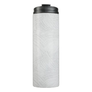 Grey concrete surface thermal tumbler