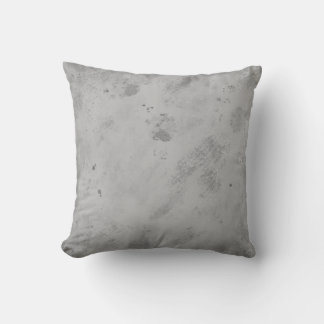 Grey Concrete Texture Background Rustic Distressed Cushion