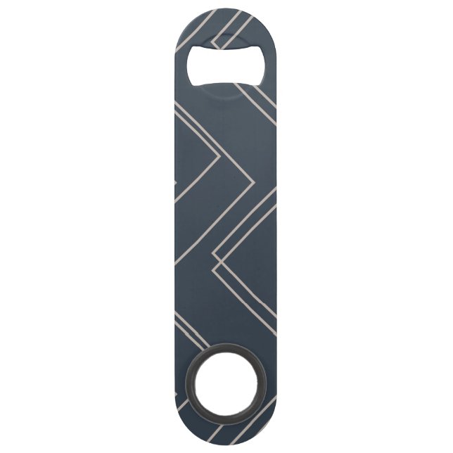 Grey, cool, modern, trendy, unique zigzag lines (Front)