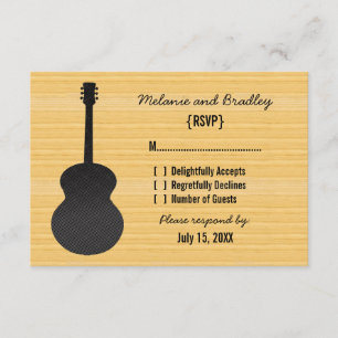 Grey Country Guitar Response Card