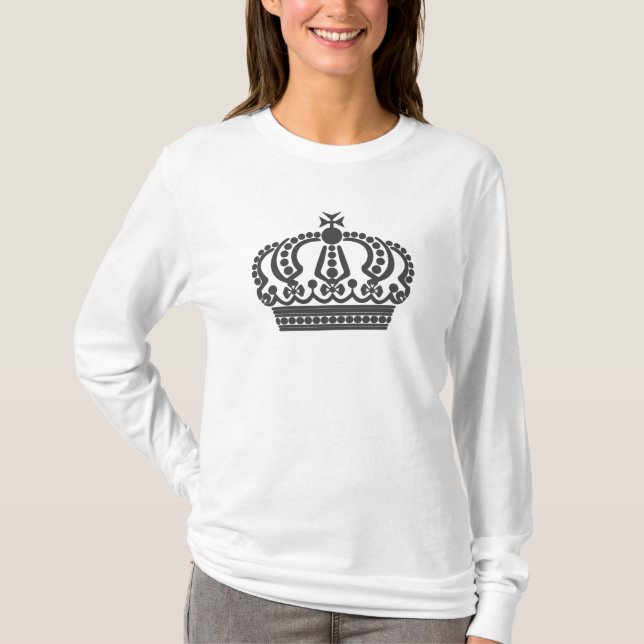 Grey crown T-Shirt (Front)