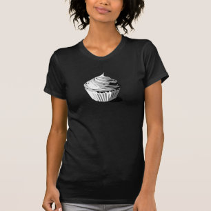 Grey cupcake tshirt