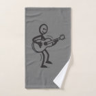Grey Dancing SAM Hand Towel