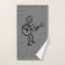 Grey Dancing SAM Hand Towel 