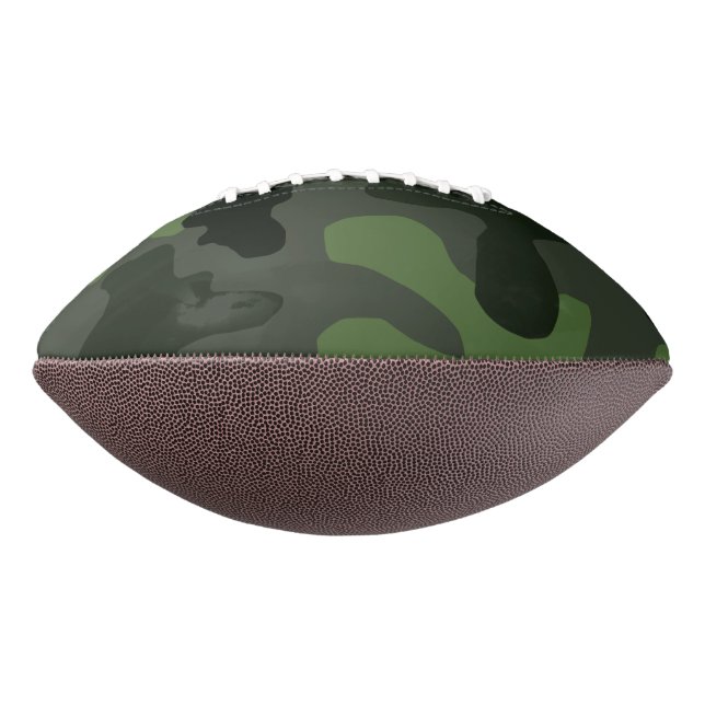 Grey dark green camouflage no.14 print  football (Rotated 270)