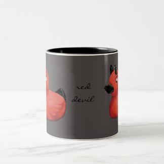 Grey Devil Duck Mug