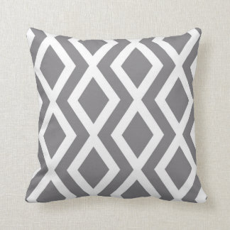Grey Diamond Cushion