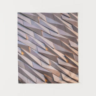 Grey digital tapestry