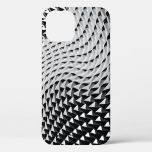 Grey digital wallpaper iPhone 12 case