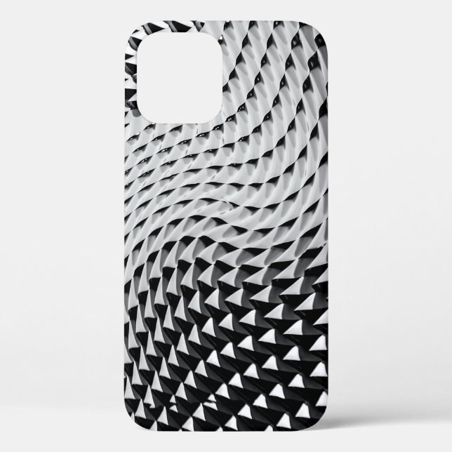 Grey digital wallpaper Case-Mate iPhone case (Back)