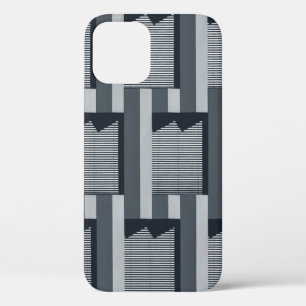 Grey digital wallpaper iPhone 12 case