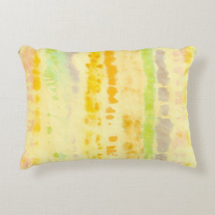 Grey Dirty Art Painting. Shibori Pattern. Bardo Br Decorative Cushion