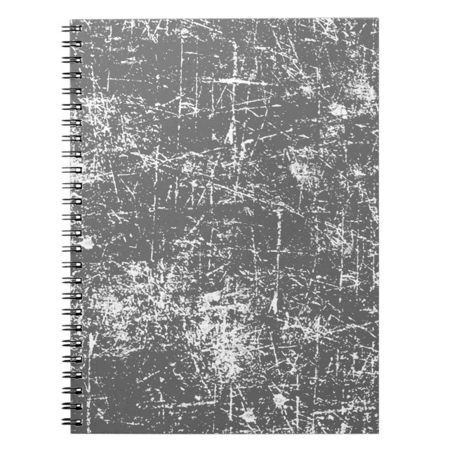 Grey Distressed Notebook (Front)