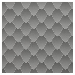 Grey Dragon Scales Fabric