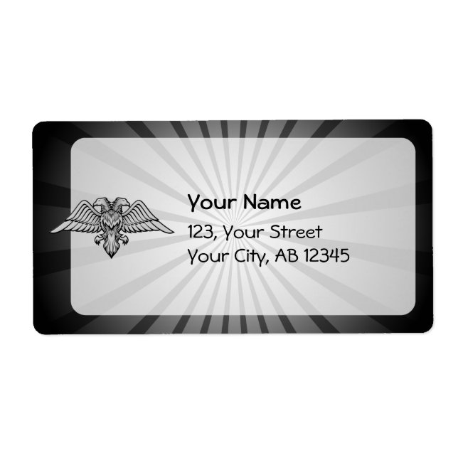 Grey eagle with two heads (Front)