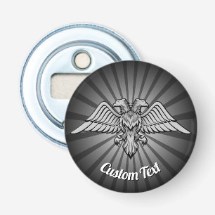 Grey Eagle with two Heads Bottle Opener