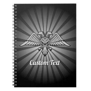 Grey eagle with two Heads Notebook