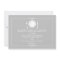 Grey Elegant Wedding Rehearsal Dinner Invitation