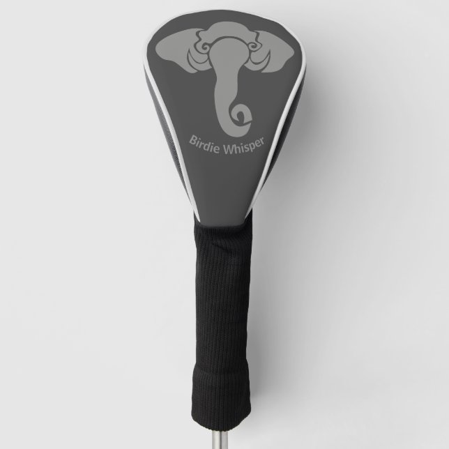 Grey Elephant  Family Home Address Republican  Golf Head Cover (Front)