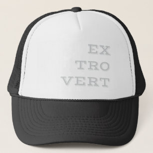 Grey Extrovert Hat