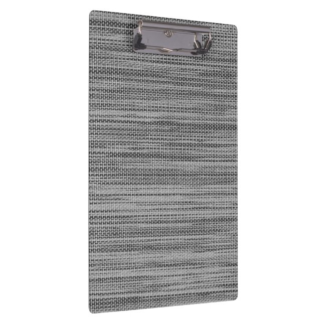 Grey Fabric Cloth Clipboard (Right)