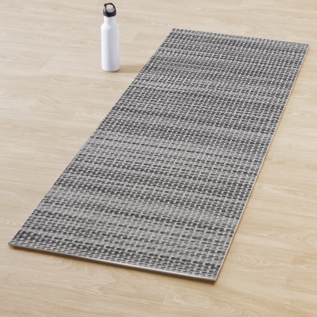 Grey Fabric Cloth Yoga Mat (In Situ)