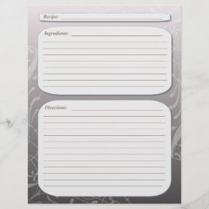 Grey fade classy swirl recipe page