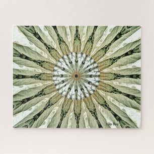 Grey Feather Jigsaw Puzzle