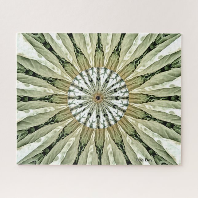 Grey Feather Jigsaw Puzzle (Horizontal)