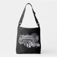 Grey Fire Truck Oil Paint,