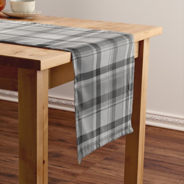 Grey Flannel Print, Table Runner (In Situ)