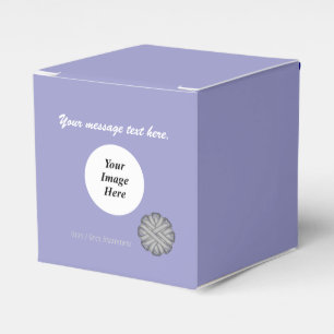 Grey Flower Ribbon Template by Kenneth Yoncich Favour Box