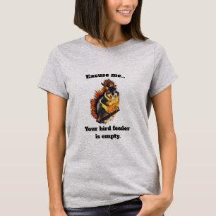 Grey Funny Squirrel Women's T-Shirt