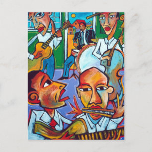Grey Gallery: Juke Joint Boys Postcard