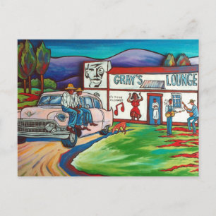 Grey Gallery: Juke Joint Jam Lounge Postcard